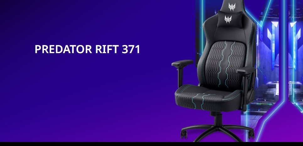 Predator Rift 371 gaming chair product page